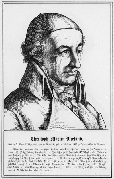 Christoph Martin Wieland door German School