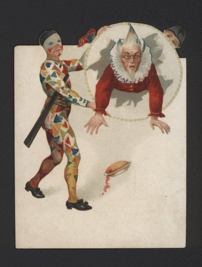 Clowns door German School