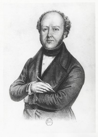 Dagobert von Gerhardt (gravure) door German School
