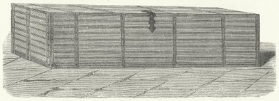 De kist van Dante Alighieri (gravure) door German School