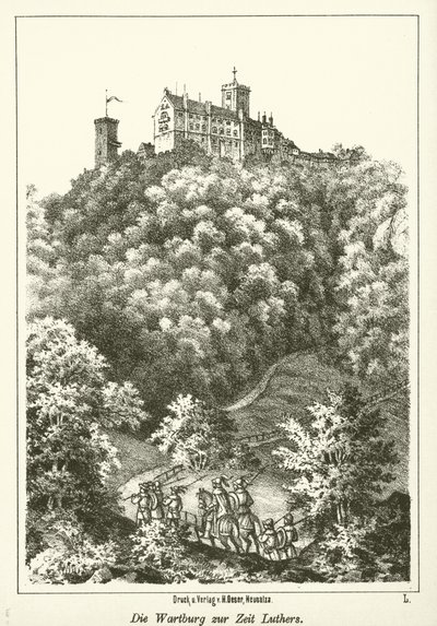 De Wartburg ten tijde van Luther door German School