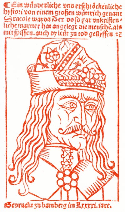 Dracula (Vlad Tepes), 1491 door German School