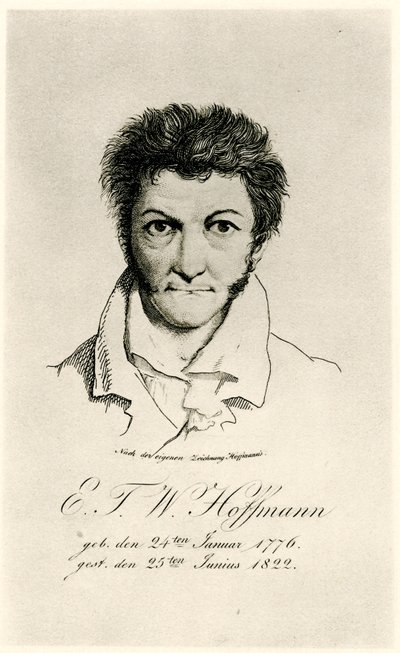 Ernst Theodor Amadeus Hoffmann (1776-1822) door German School