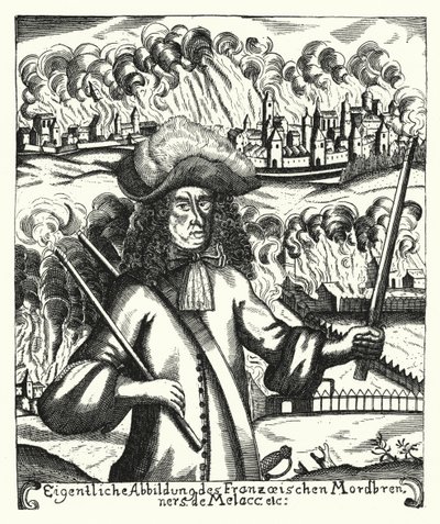 Ezechiel du Mas, Graaf van Melac, Franse soldaat door German School