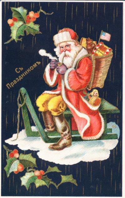 Kerstman door German School
