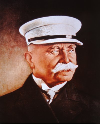 Ferdinand Graaf von Zeppelin door German School