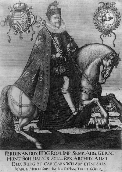 Ferdinand II (1578-1637), Heilige Roomse Keizer door German School