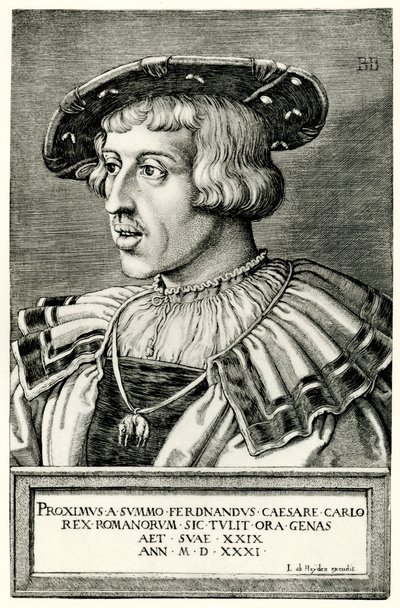 Ferdinand I door German School