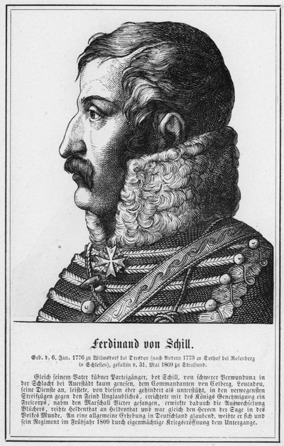 Ferdinand von Schill door German School