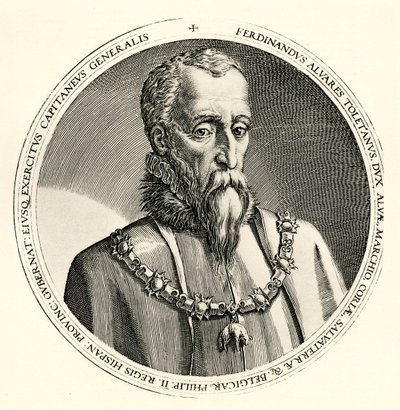 Fernando Alvarez de Toledo door German School