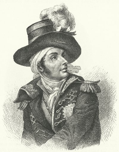 François de Charette, Franse royalistische soldaat en politicus, een van de leiders van de Vendée-opstand tegen het Franse revolutionaire regime door German School