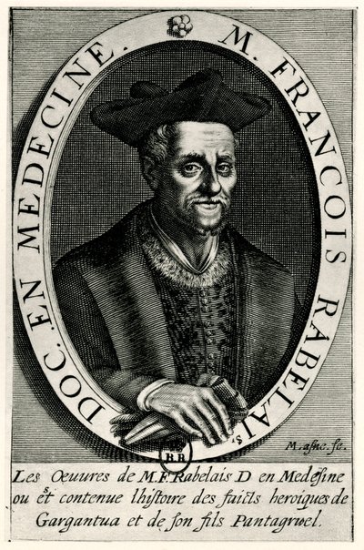 François Rabelais door German School