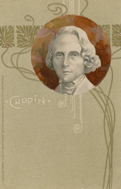 Frederic Chopin door German School