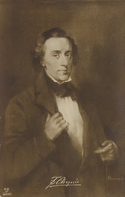 Frederic Chopin, Poolse componist en pianist (1810-1849) door German School