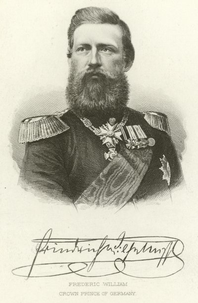 Frederik Willem, Kroonprins van Duitsland door German School