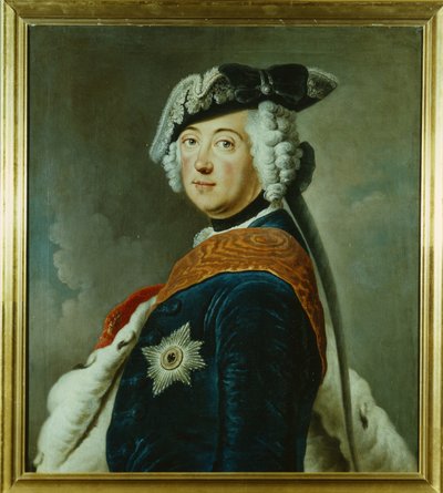 Frederik II de Grote van Pruisen door German School