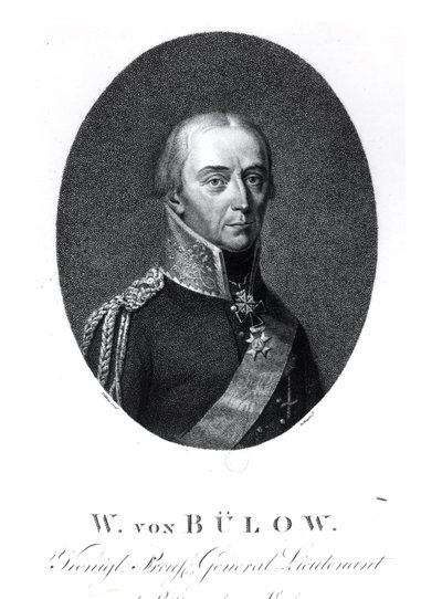 Freiherr Friedrich Wilhelm von Bulow (1755-1816) door German School