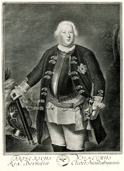 Friedrich Wilhelm I door German School