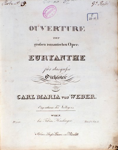 Frontispice van de opera 