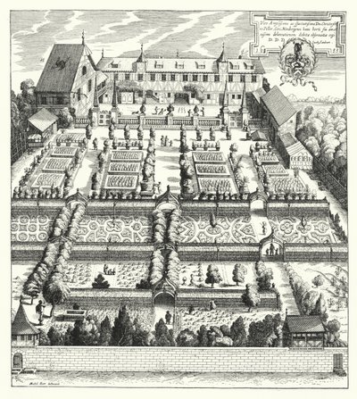 Tuin van Christoph Peller in Neurenberg door German School