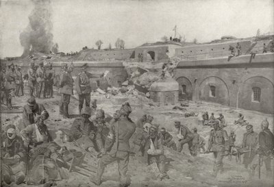 Generaal Veldmaarschalk von Mackensen bezoekt Augenfort van Przemysl door German School