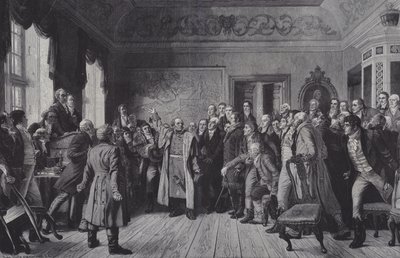 Toespraak van generaal Yorck tot de Staten van Oost-Pruisen in Koningsbergen, 5 februari 1813 door German School