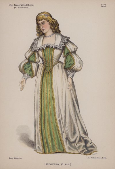 Genoveva, uit Der Generalfeldoberst van Ernst von Wildenbruch door German School