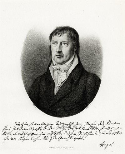 Georg Wilhelm Friedrich Hegel door German School