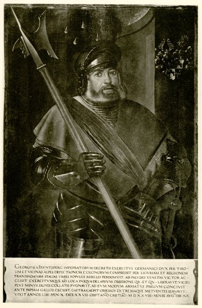 Georg von Frundsberg door German School