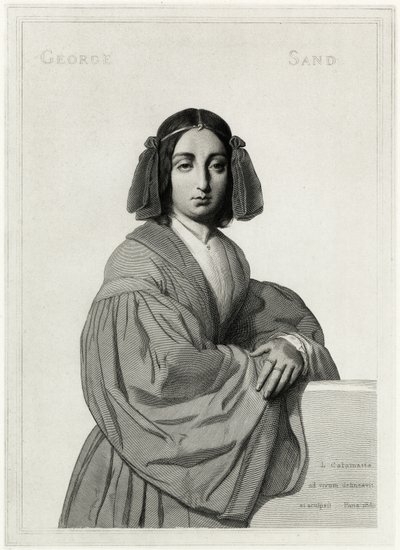George Sand door German School