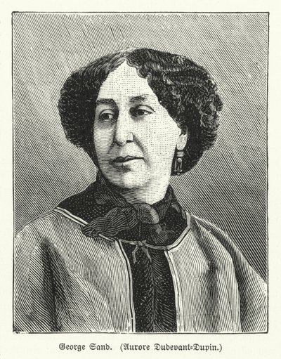 George Sand, Franse romanschrijver door German School