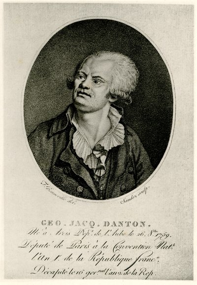 Georges Jacques Danton door German School