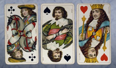Duitse kaarten voor het spel Trappola, Dondorf editie door German School