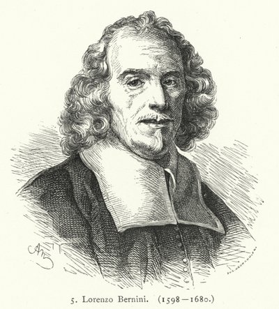 Gian Lorenzo Bernini, Italiaanse barokbeeldhouwer en architect door German School