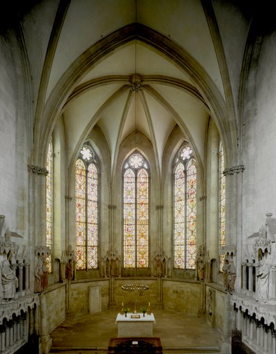 Gotische kunst: Intern uitzicht op de Sint-Pieter en Pauluskathedraal door German School