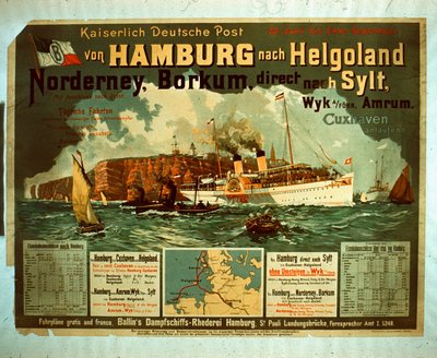 Hamburg naar Helgoland door German School