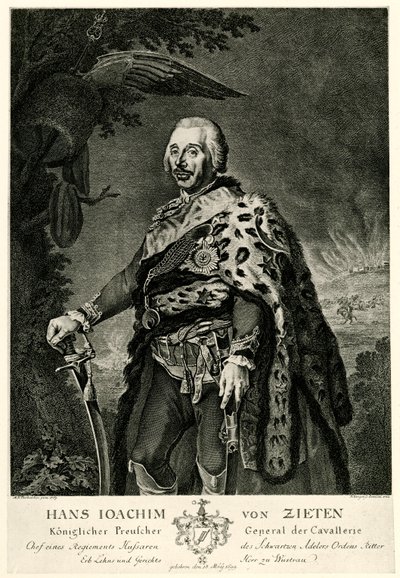 Hans Joachim von Zieten door German School