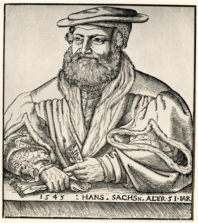Hans Sachs door German School
