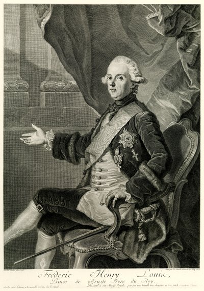 Heinrich Prins van Pruisen door German School