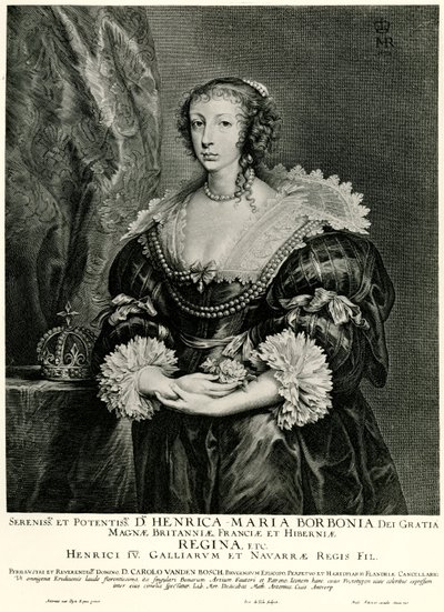 Henrietta Maria door German School