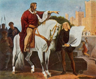 Hendrik de Leeuw (verbeterde kleurenlitho) door German School