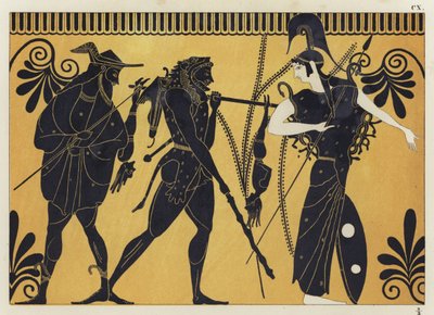 Hercules en Cercopes door German School