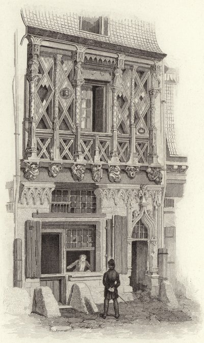 Huis in Le Mans, Frankrijk door German School