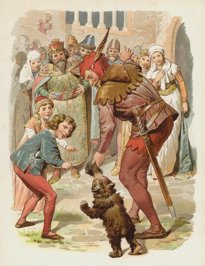 Illustratie voor Till Eulenspiegel door German School