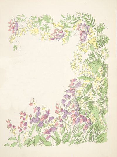 Illustratie uit Styl, uitgegeven 1922 door German School