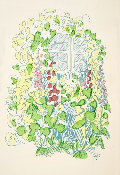 Illustratie uit Styl, uitgegeven 1922 door German School