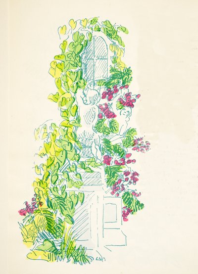 Illustratie uit Styl, uitgegeven 1922 door German School