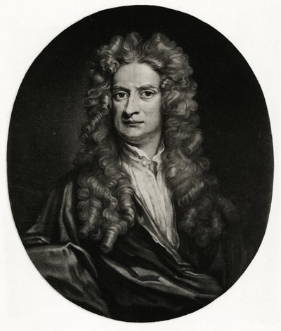 Isaac Newton door German School