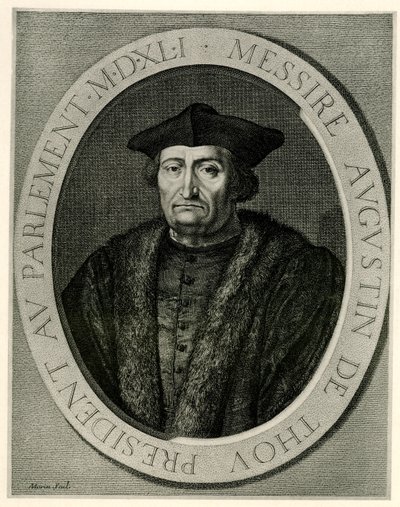 Jacques Auguste de Thou door German School