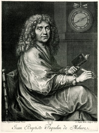 Jean Baptiste Molière door German School